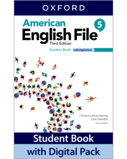 AMERICAN ENGLISH FILE (3/E) 5: Student Book w/Digital Pack
