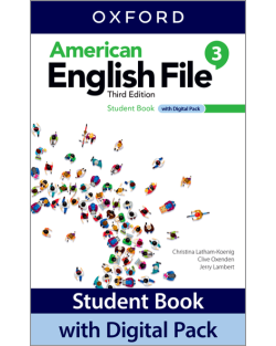 AMERICAN ENGLISH FILE (3/E) 3: Student Book w/Digital Pack