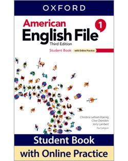AMERICAN ENGLISH FILE (3/E) 1: Student Book w/Online Practice