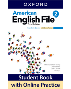 AMERICAN ENGLISH FILE (3/E) 2: Student Book w/Online Practice