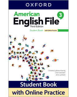 AMERICAN ENGLISH FILE (3/E) 3: Student Book w/Online Practice
