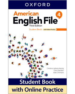 AMERICAN ENGLISH FILE (3/E) 4: Student Book w/Online Practice