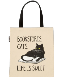 BOOKSTORE CATS(TOTE-1058)