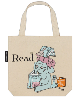 ELEPHANT & PIGGIE READ MINI(TOTE-5001)