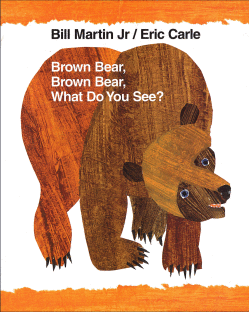KM003: BROWN BEAR, BROWN BEAR, WHAT DO YOU SEE? 『くまさんくまさんなにみてるの？』 (大型絵本)