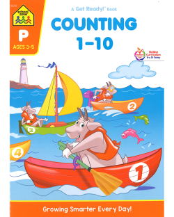 GET READY!: COUNTING 1-10 (02056)