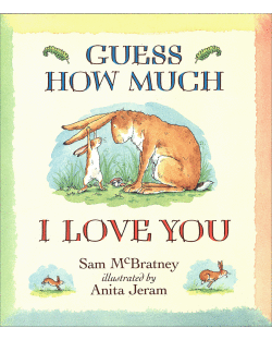 KM010: GUESS HOW MUCH I LOVE YOU 『どんなにきみがすきだかあててごらん』 (大型絵本)