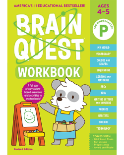 BRAIN QUEST WORKBOOK PRE-K