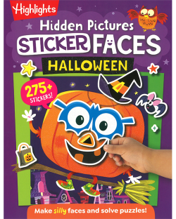 HIDDEN PICTURES STICKER FACES: HALLOWEEN