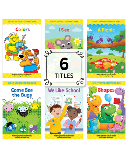 SIGHT WORD STORYBOOKS 1 (6BK)(CTP23601)