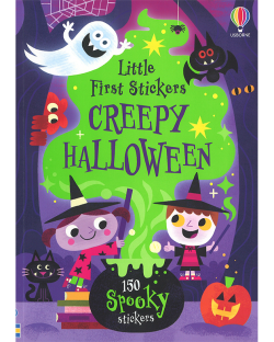 LITTLE FIRST STICKERS CREEPY HALLOWEEN(PB)