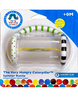 VERY HUNGRY CATERPILLAR SPINNER RATTLE