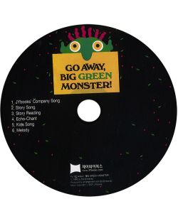 GO AWAY, BIG GREEN MONSTER! 『きえちゃえでっかいみどりのモンスター!』 (CD)