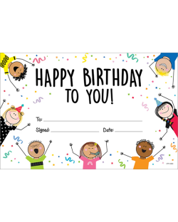 STICK KIDS HAPPY BIRTHDAY AW (CTP 10861)