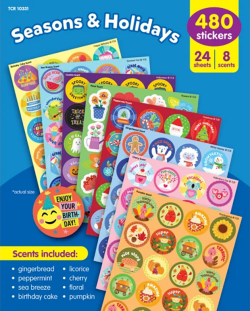 SEASON & HOLIDAY SMELLY STICKERS (10331)