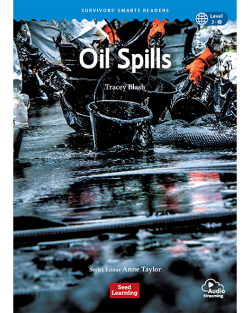 OIL SPILLS (SSR 3-3)