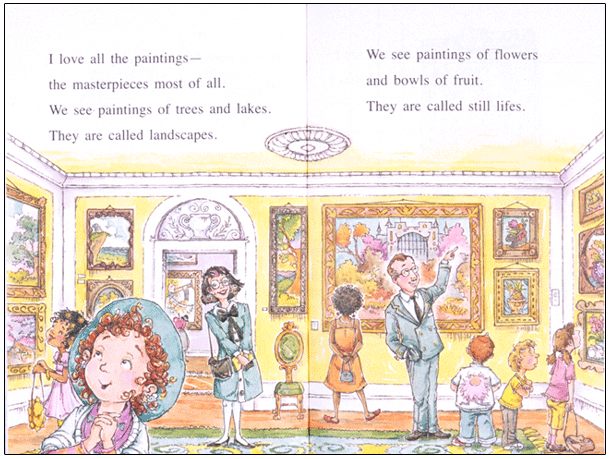 FANCY NANCY AT THE MUSEUM (ICR 1)