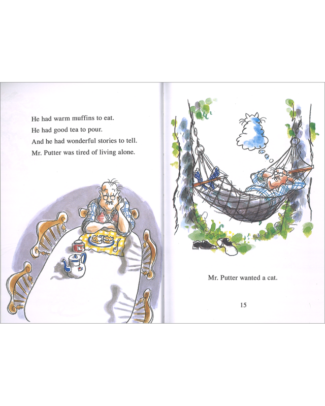MR. PUTTER AND TABBY POUR THE TEA (ICR3)
