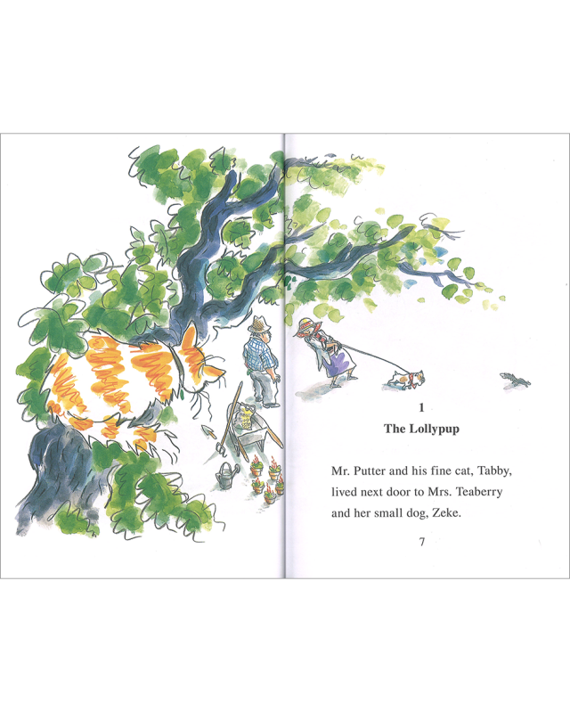 MR. PUTTER AND TABBY WALK THE DOG (ICR3)