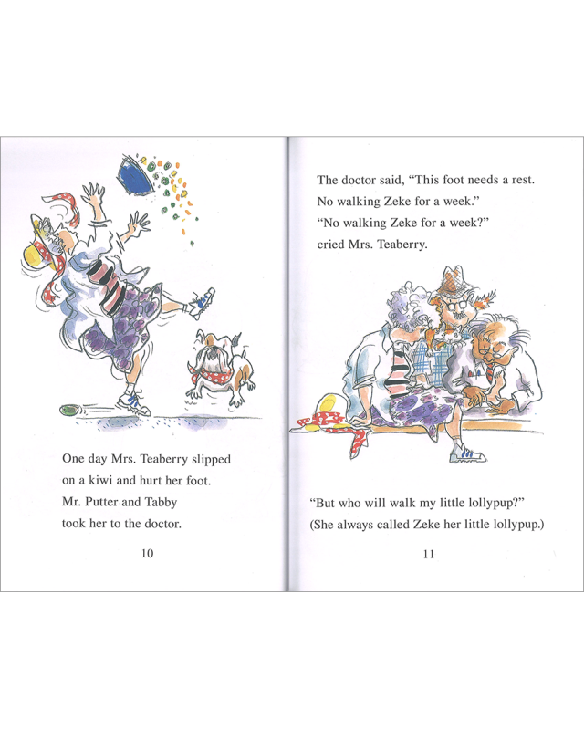 MR. PUTTER AND TABBY WALK THE DOG (ICR3)