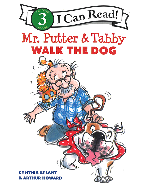 MR. PUTTER AND TABBY WALK THE DOG (ICR3)
