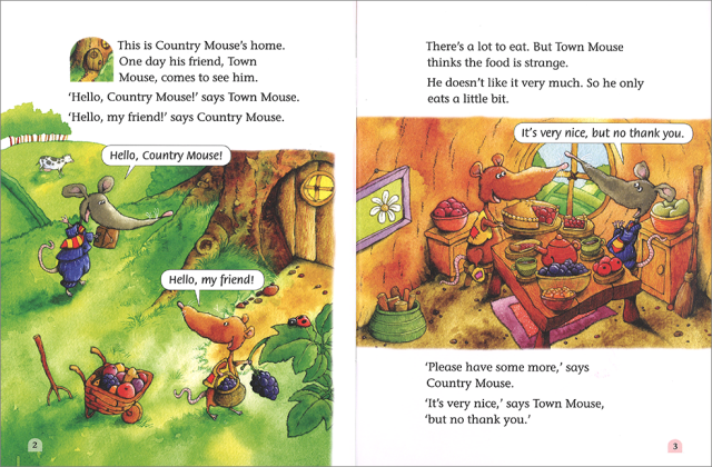 TOWN MOUSE AND COUNTRY MOUSE (2/E) (CT 2)