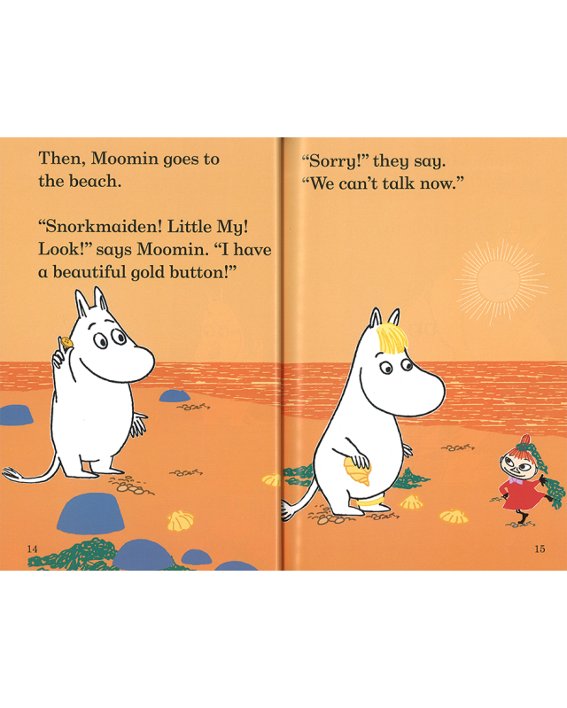 KM165: MOOMIN: BIRTHDAY BUTTON (LBR 1)