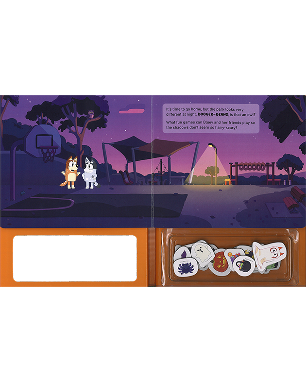 HW] BLUEY: LET'S GET SPOOKY (MAGNET BOOK)