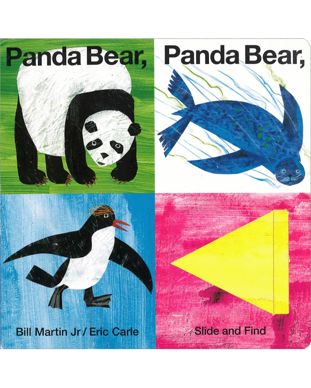 pandapandaページ PANDA BEAR, PANDA BEAR, WHAT DO YOU SEE?: SLIDE AND FIND
