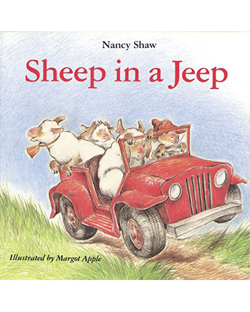 SHEEP IN A JEEP