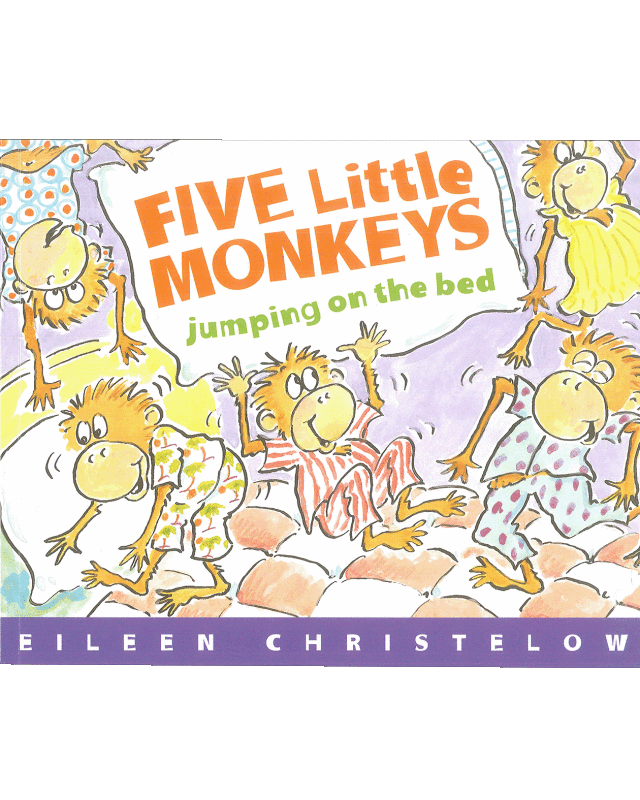 KM072: FIVE LITTLE MONKEYS JUMPING ON THE BED KM072: FIVE LITTLE MONKEYS JUMPING ON THE BED