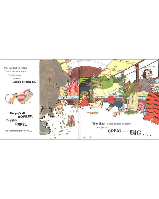 THERE'S A TIGER ON THE TRAIN