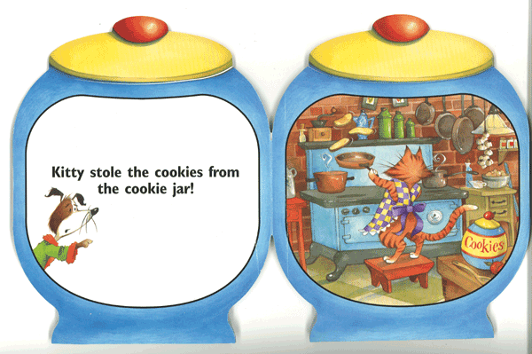 WHO STOLE THE COOKIES FROM THE COOKIE JAR? (ボードブック)