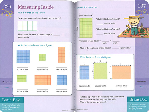 アウトレット】 BRAIN QUEST WORKBOOK: GRADE 3
