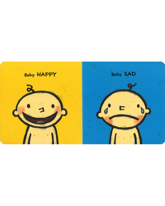 （お得な特別割引価格） HAPPY BABY BABY (ボードブック) SAD 絵本・児童書