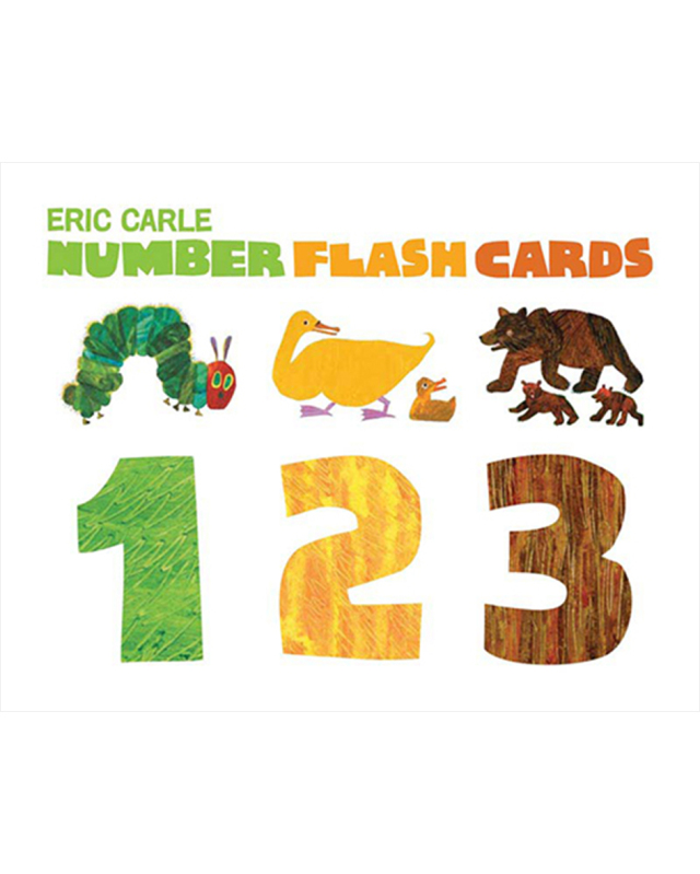 会員限定】 ERIC CARLE NUMBER FLASH CARDS エリック・カール