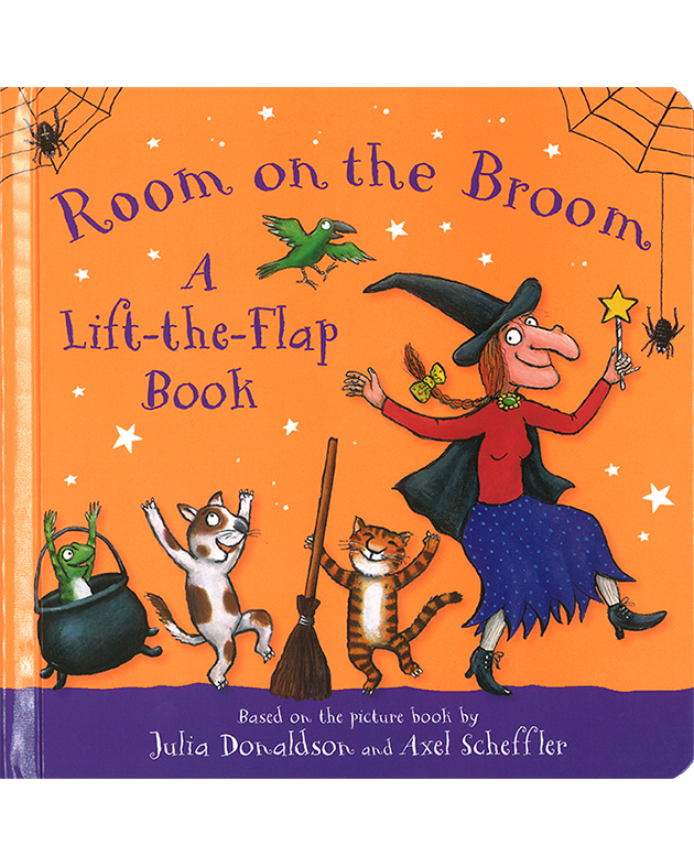 HW] ROOM ON THE BROOM: A LIFT-THE-FLAP BOOK (ボードブック)