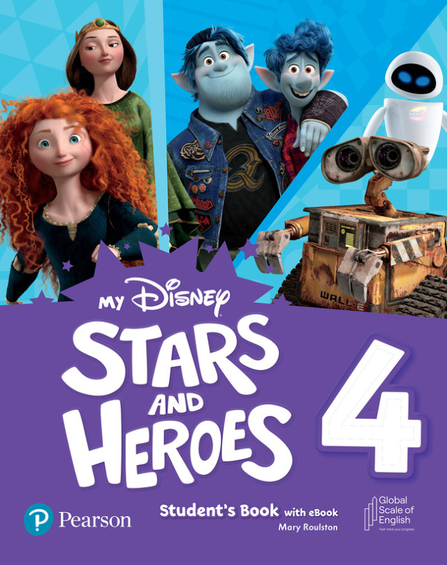 STARS　4:　MY　HEROES　Book　DISNEY　Student　w/eBook