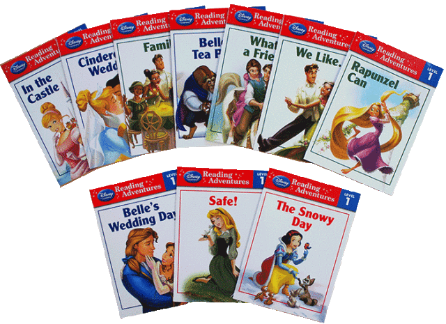 READING ADVENTURES: DISNEY PRINCESS (10 冊)【在庫限り】