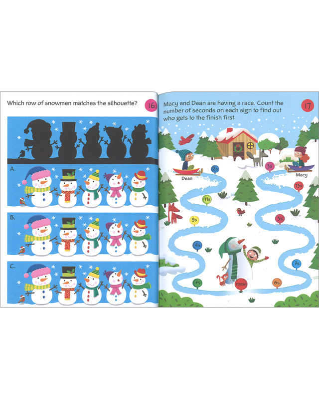 CH] USBORNE MINIS: CHRISTMAS PUZZLES
