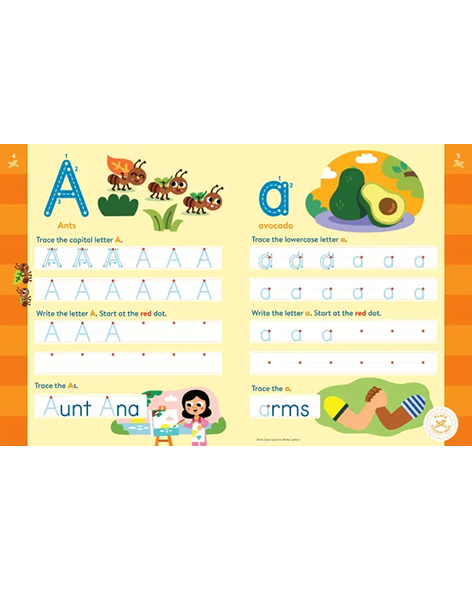 KM262: BRAIN QUEST LEARN TO WRITE: LETTERS