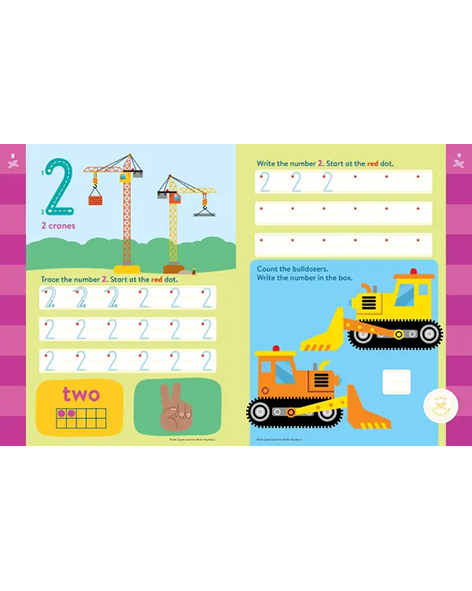 KM263: BRAIN QUEST LEARN TO WRITE: NUMBERS