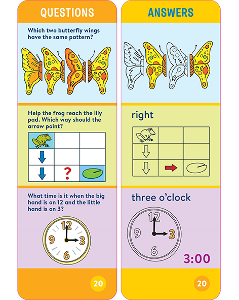 英語教材Brain Quest 各学年クイズカードセット　英語学習7歳から13歳 BRAIN QUEST KINDERGARTEN 5/E (AGES 5-6)