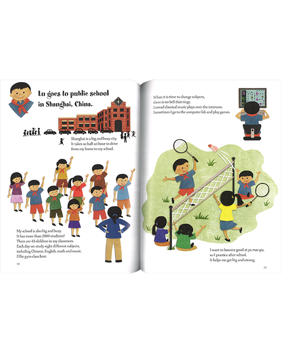 SCHOOL DAYS AROUND THE WORLD