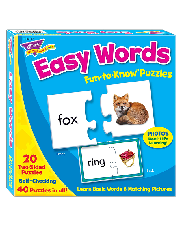 SS553] EASY WORDS (FUN-TO-KNOW PUZZLES)