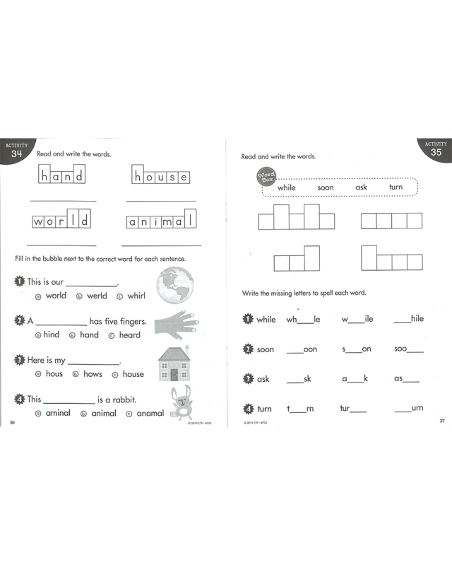 KM286: SIGHT WORDS G1(I CAN DO IT)(CTP8734)