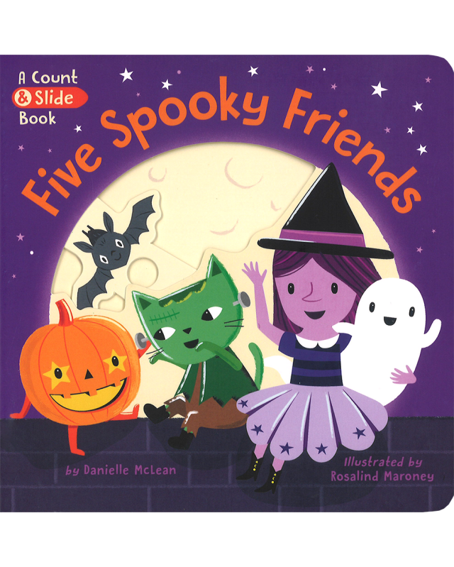 HW615] FIVE SPOOKY FRIENDS (ボードブック)