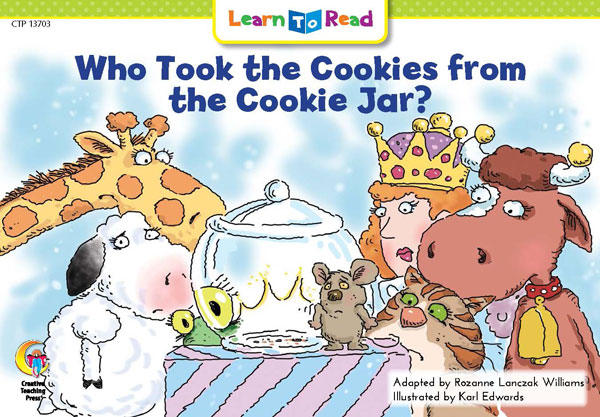 Who Took the Cookies from ….大型英語絵本とパペット 英語絵本『Who Stole the Cookies from the Cookie Jar?』CD試聴