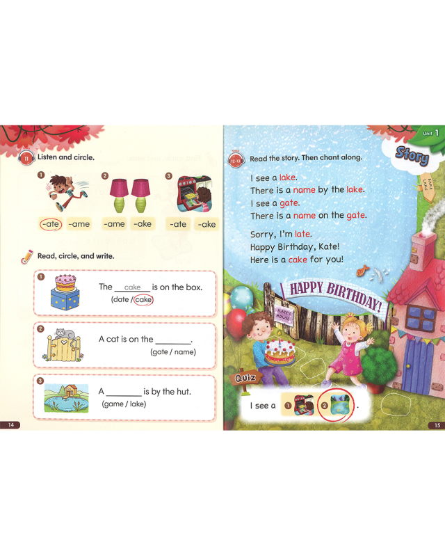 JUNGLE PHONICS 3 Studentbook w/Digital material