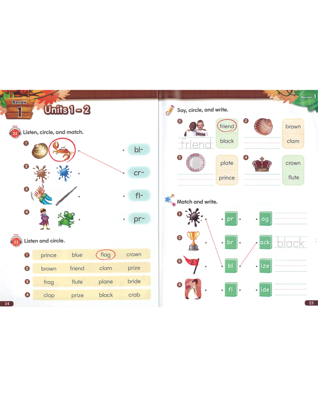 JUNGLE PHONICS 4 Studentbook w/Digital material